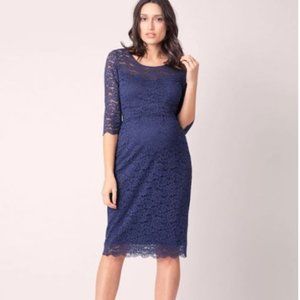Seraphine lace maternity dress